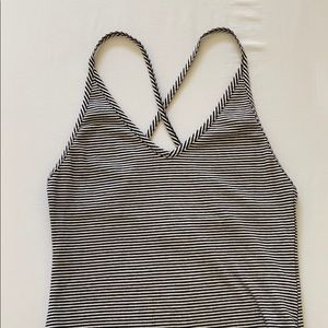 Topshop striped bodysuit